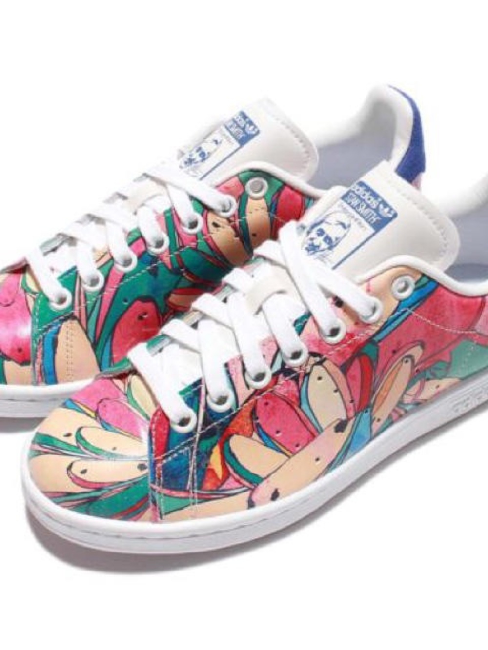 Adidas Originals by Farm Rio Stan Smith Brazilian Banana Leather Sneakers
